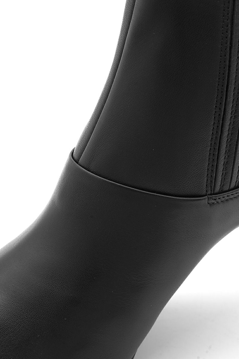 RABOKIGOSHI works(ラボ キゴシ ワークス)スリットゴムショートブーツ 12676 -6