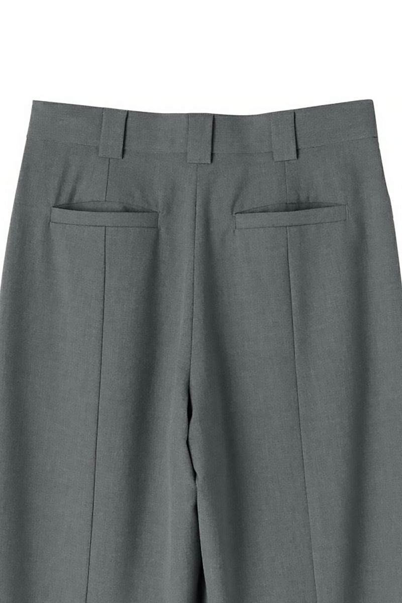 ETRE TOKYO(エトレトウキョウ)セミワイドタックスリットパンツ 1223120042 -12