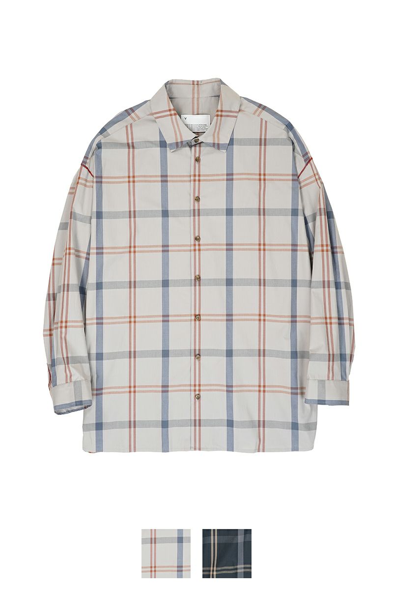 VOAAOV(ヴォアーブ)ソフトシーマービッグチェックシャツ VOSH-K21