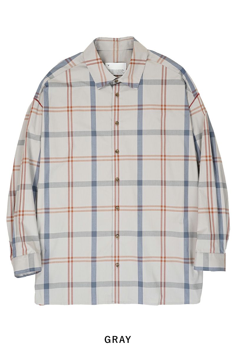VOAAOV(ヴォアーブ)ソフトシーマービッグチェックシャツ VOSH-K21 -9
