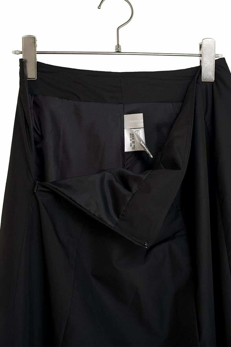 Audrey and John Wadタフタマーメイドフレアスカート H7605 -4