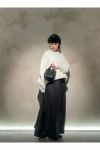 Audrey and John Wadタフタマーメイドフレアスカート H7605 -8