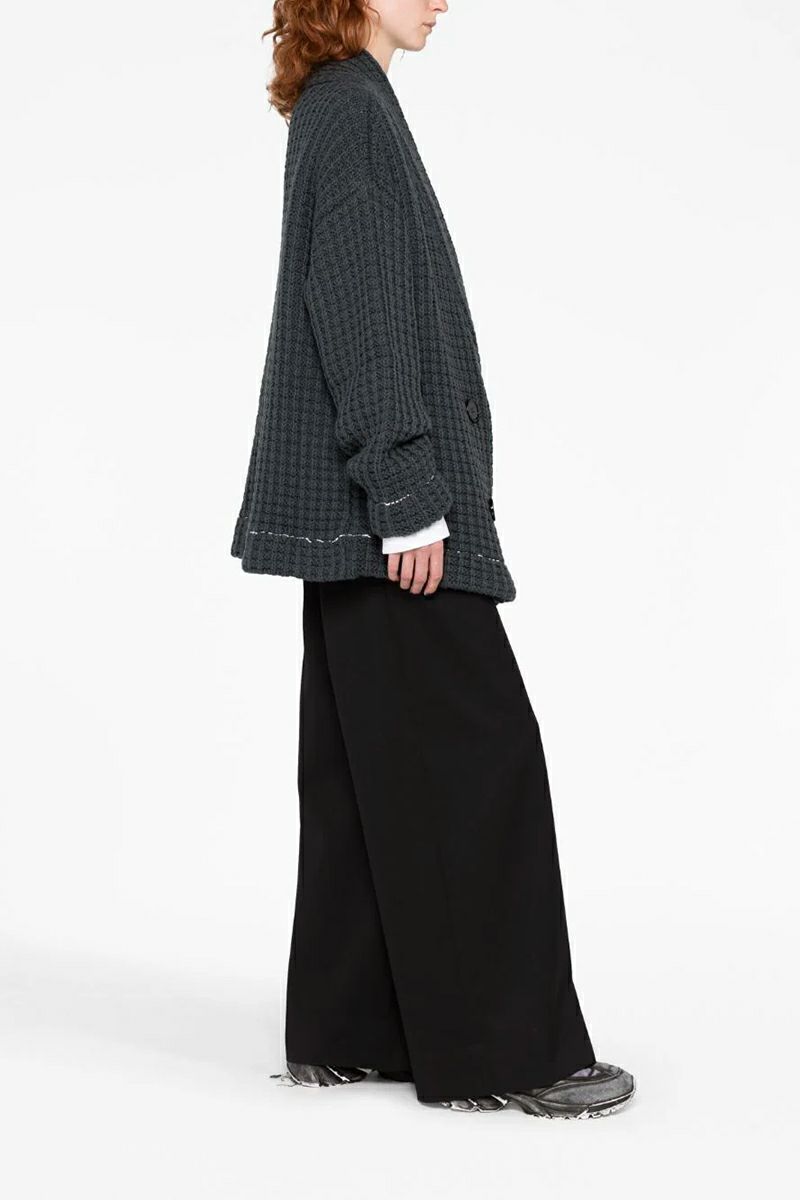 MM6 Maison Margiela(エムエムシックス)ダブルブレスト ワッフルカーディガン S52AM0274S18292 -8