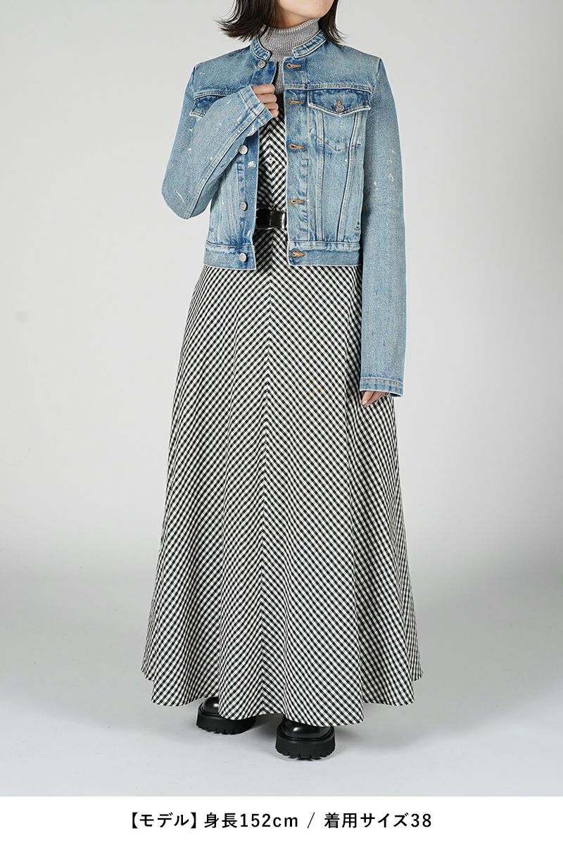 MM6 Maison Margiela(エムエムシックス)ダメージデニムジャケット S52AM0287S30589 -5