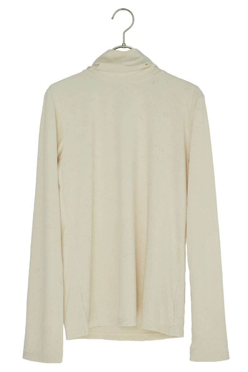 Audrey and John Wadトリアセベロアタートルネックプルオーバー ウォッシャブル H7928 -9