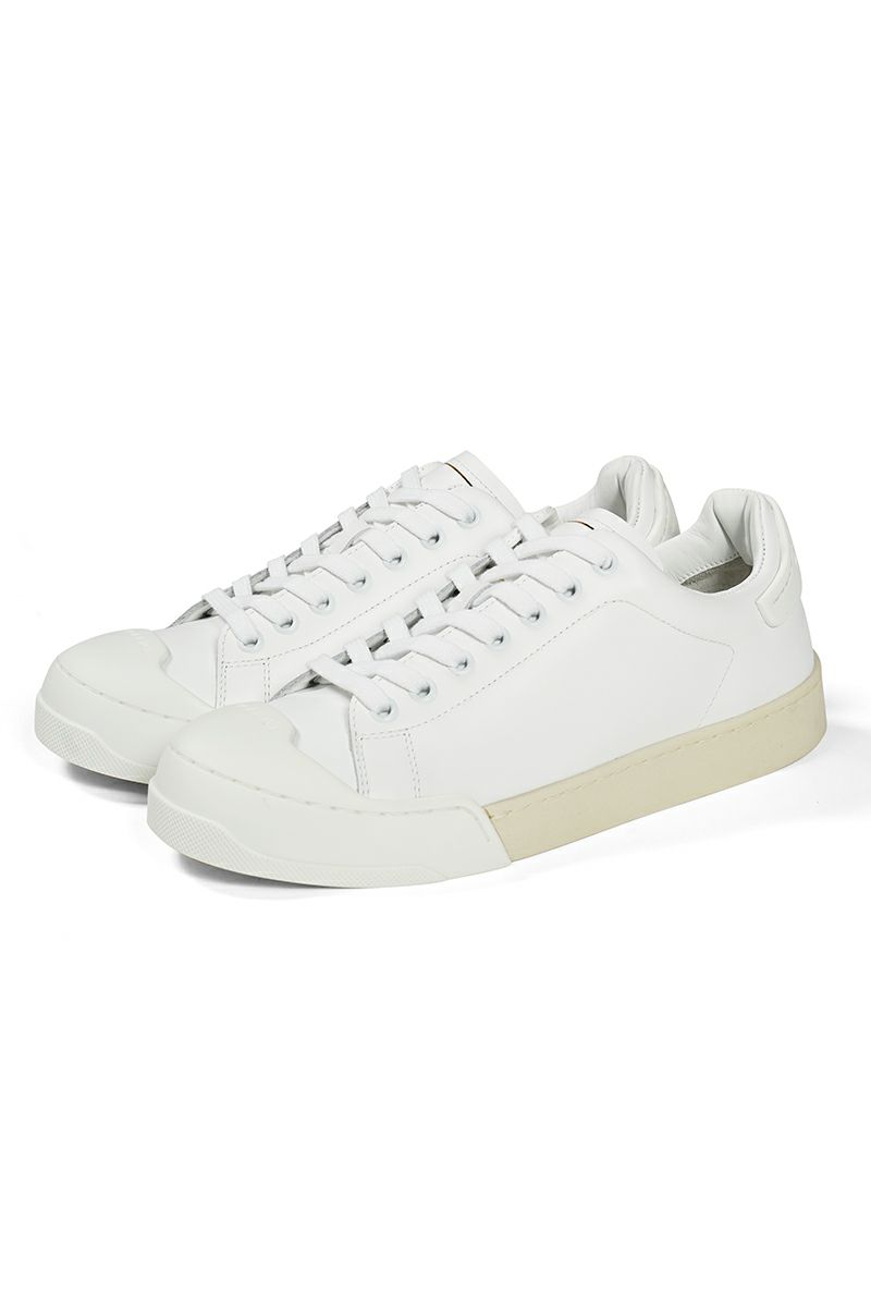 MARNI(マルニ)トータルホワイト レザー製 DADA BUMPER スニーカー SNZW014501P5249