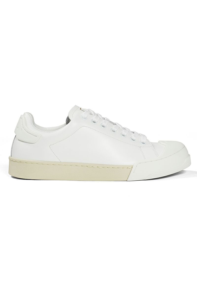 MARNI(マルニ)トータルホワイト レザー製 DADA BUMPER スニーカー SNZW014501P5249 -3