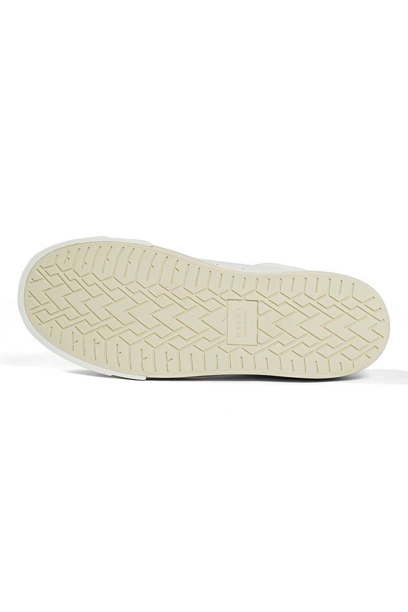 MARNI(マルニ)トータルホワイト レザー製 DADA BUMPER スニーカー SNZW014501P5249 -5