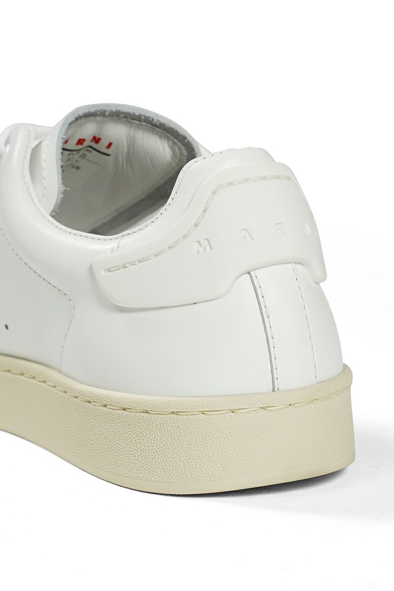 MARNI(マルニ)トータルホワイト レザー製 DADA BUMPER スニーカー SNZW014501P5249 -8