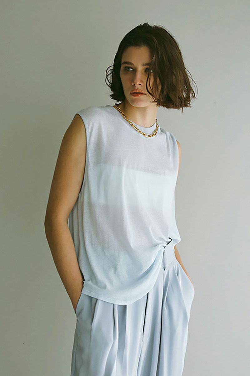 ETRE TOKYO(エトレトウキョウ)ノースリーブプルオーバー 1224212068 -4