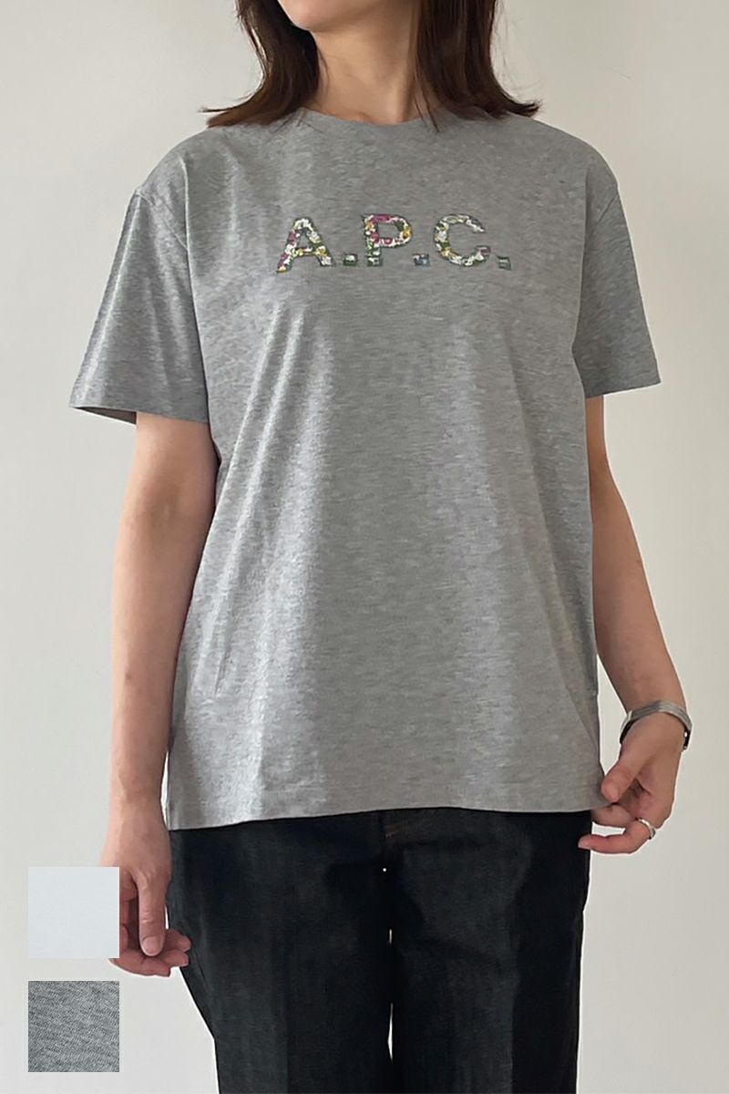 A.P.C(アーペーセー)フローラルTシャツ 23233196321