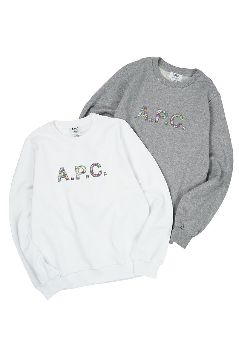 A.P.C(アーペーセー)フローラルスウェットシャツ F 23233196331