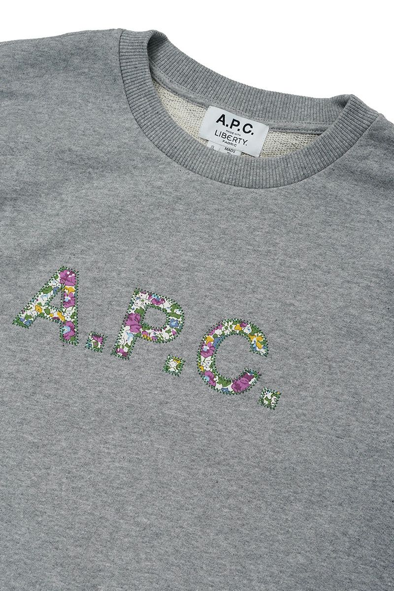 A.P.C(アーペーセー)フローラルスウェットシャツ F 23233196331 -2