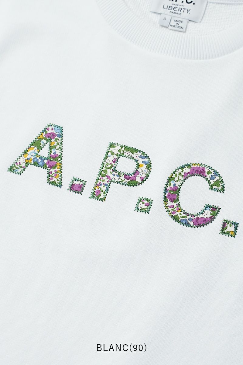 A.P.C(アーペーセー)フローラルスウェットシャツ F 23233196331 -8