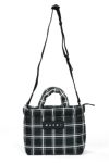 MARNI(マルニ)ブラック チェック ナイロン PUFFトートバッグ ミニ BMMP0131U0P6262 -5