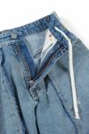 MM6 Maison Margiela(エムエムシックス)ブルーデニム ロウトラウザーズ S52LA0230S30589 -12