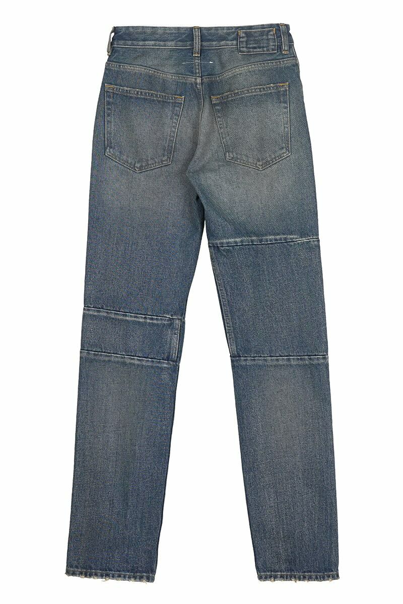 MM6 Maison Margiela(エムエムシックス)ブルーパネルジーンズ S62LB0093 -1