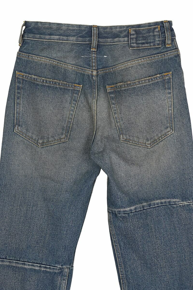 MM6 Maison Margiela(エムエムシックス)ブルーパネルジーンズ S62LB0093 -3