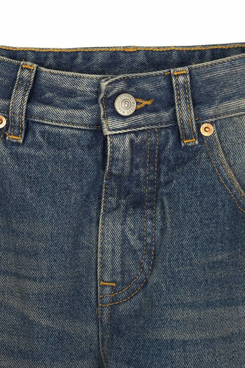 MM6 Maison Margiela(エムエムシックス)ブルーパネルジーンズ S62LB0093 -4