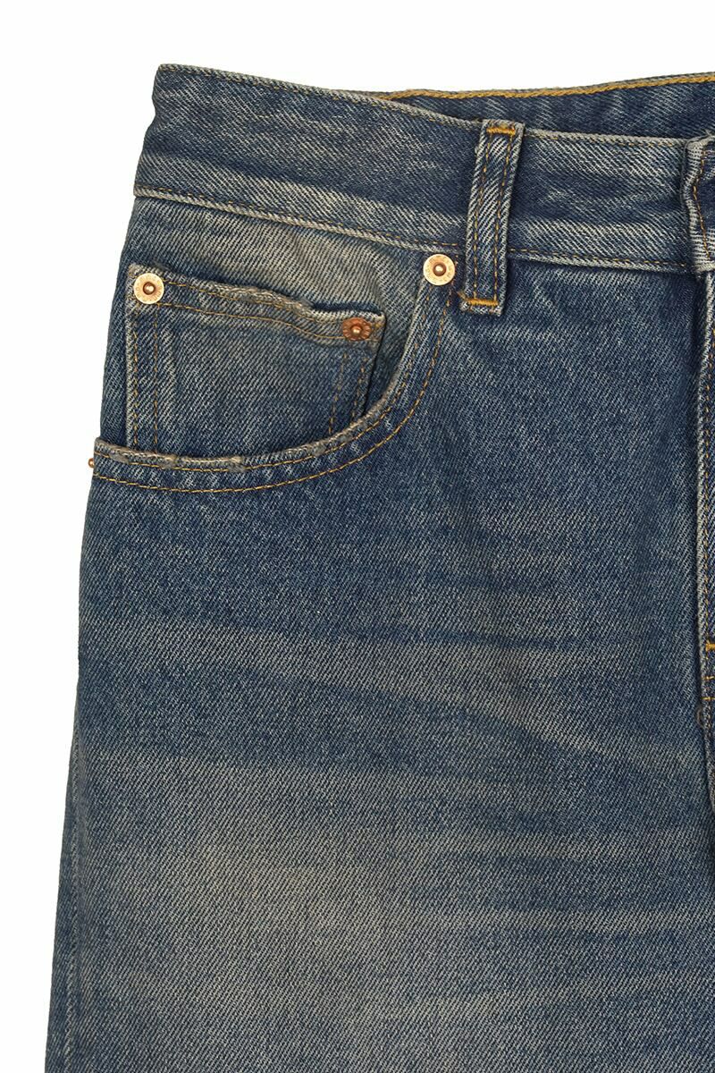 MM6 Maison Margiela(エムエムシックス)ブルーパネルジーンズ S62LB0093 -6