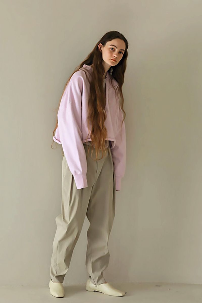 ETRE TOKYO(エトレトウキョウ)ヘムファスナーテーパードパンツ 1224120048 -5