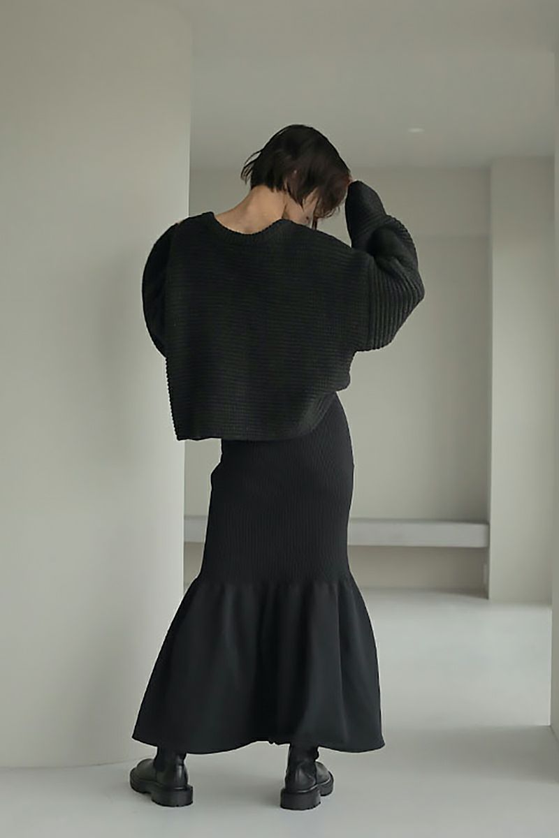 ETRE TOKYO(エトレトウキョウ)ホールガーメントマーメイドニットスカート 1222621121 -7