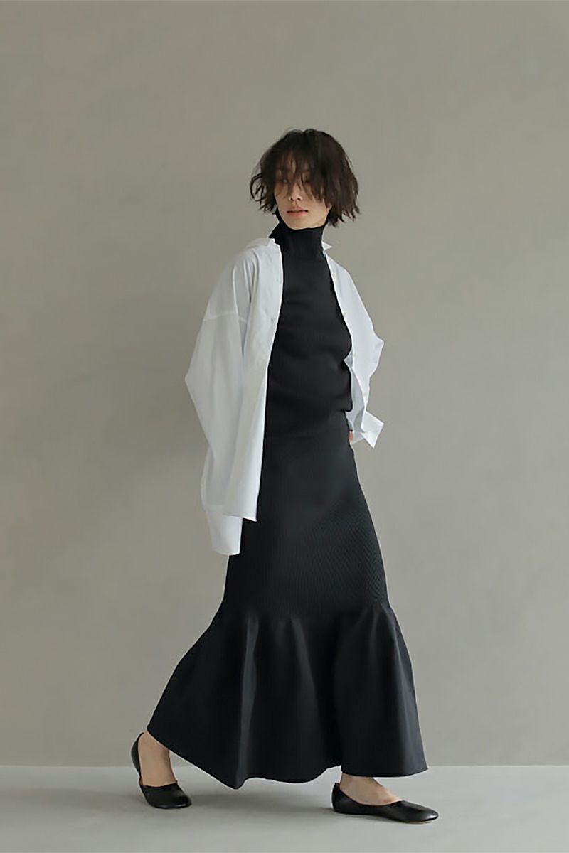 ETRE TOKYO(エトレトウキョウ)ホールガーメントマーメイドニットスカート 1222621121 -8
