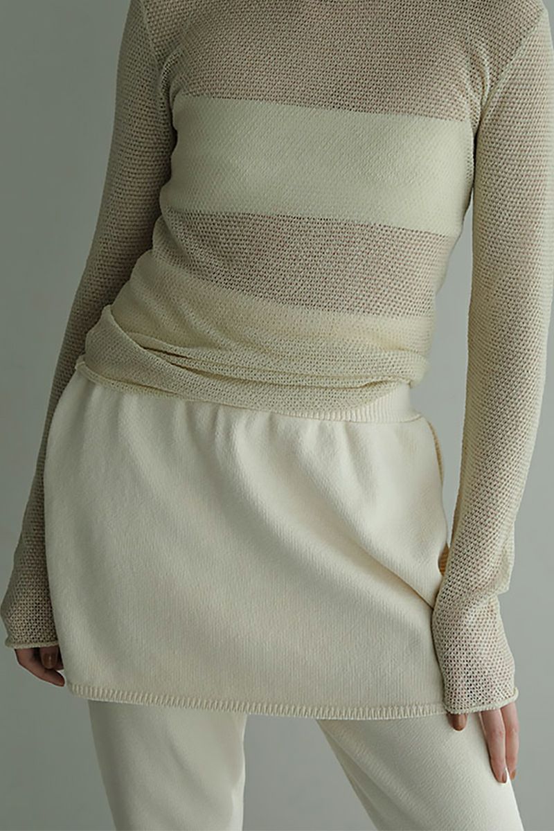 ETRE TOKYO(エトレトウキョウ)マルチウェイニットパンツ 1224220037 -1