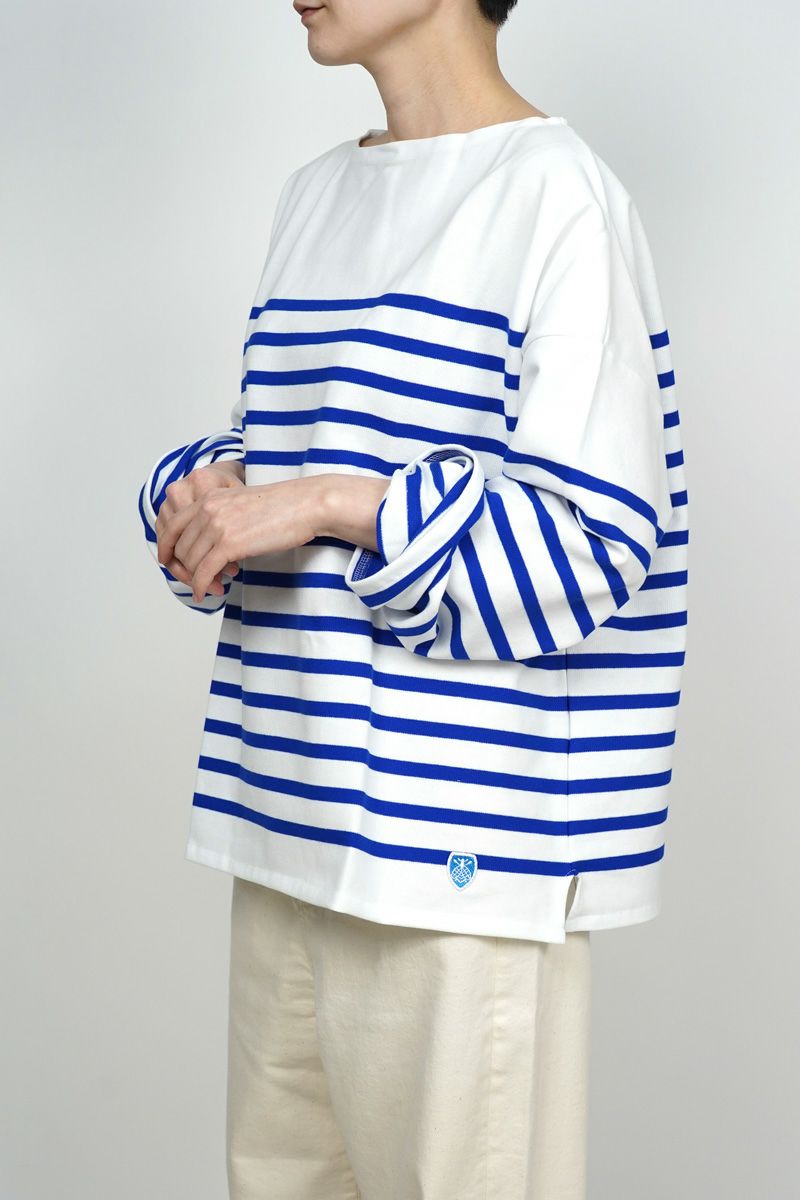 ORCIVAL(オーシバル)ラッセルボーダーワイドシルエット RACHEL WIDE RC01WC/6819 -9