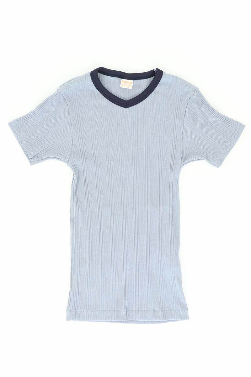 MAISON EUREKA(メゾンエウレカ)ランダムリブVネックTシャツ RANDOM RIB V NECK TEE 211