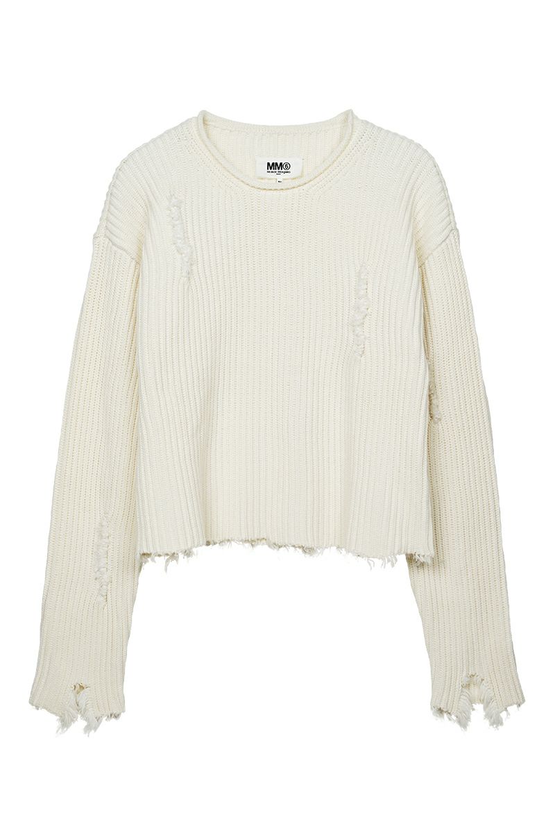 MM6 Maison Margiela(エムエムシックス)リブニット セーター S62HL0004S18255 -12