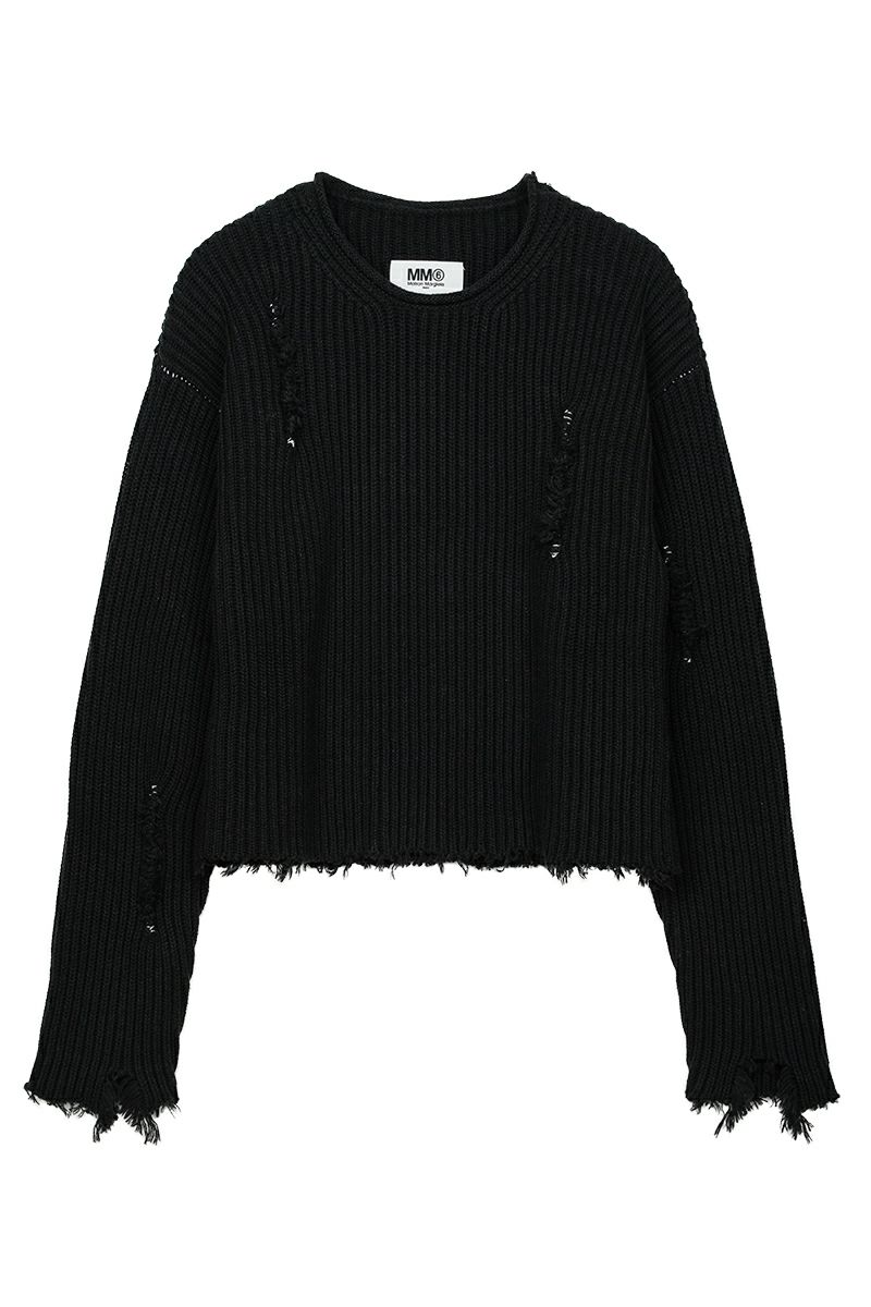 MM6 Maison Margiela(エムエムシックス)リブニット セーター S62HL0004S18255 -13