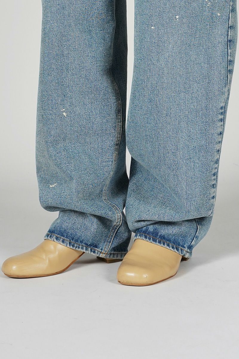 MM6 Maison Margiela(エムエムシックス)ルーズフィット デニムトラウザーズ S52LA0227S30589979 -3