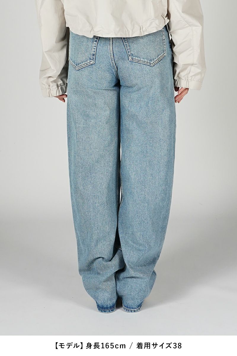 MM6 Maison Margiela(エムエムシックス)ルーズフィット デニムトラウザーズ S52LA0227S30589979 -8