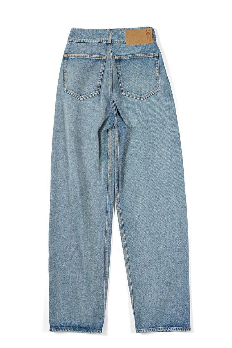 MM6 Maison Margiela(エムエムシックス)ルーズフィット デニムトラウザーズ S52LA0227S30589979 -10