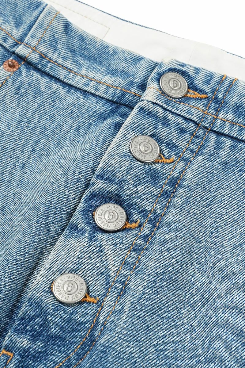 MM6 Maison Margiela(エムエムシックス)ルーズフィット デニムトラウザーズ S52LA0227S30589979 -12