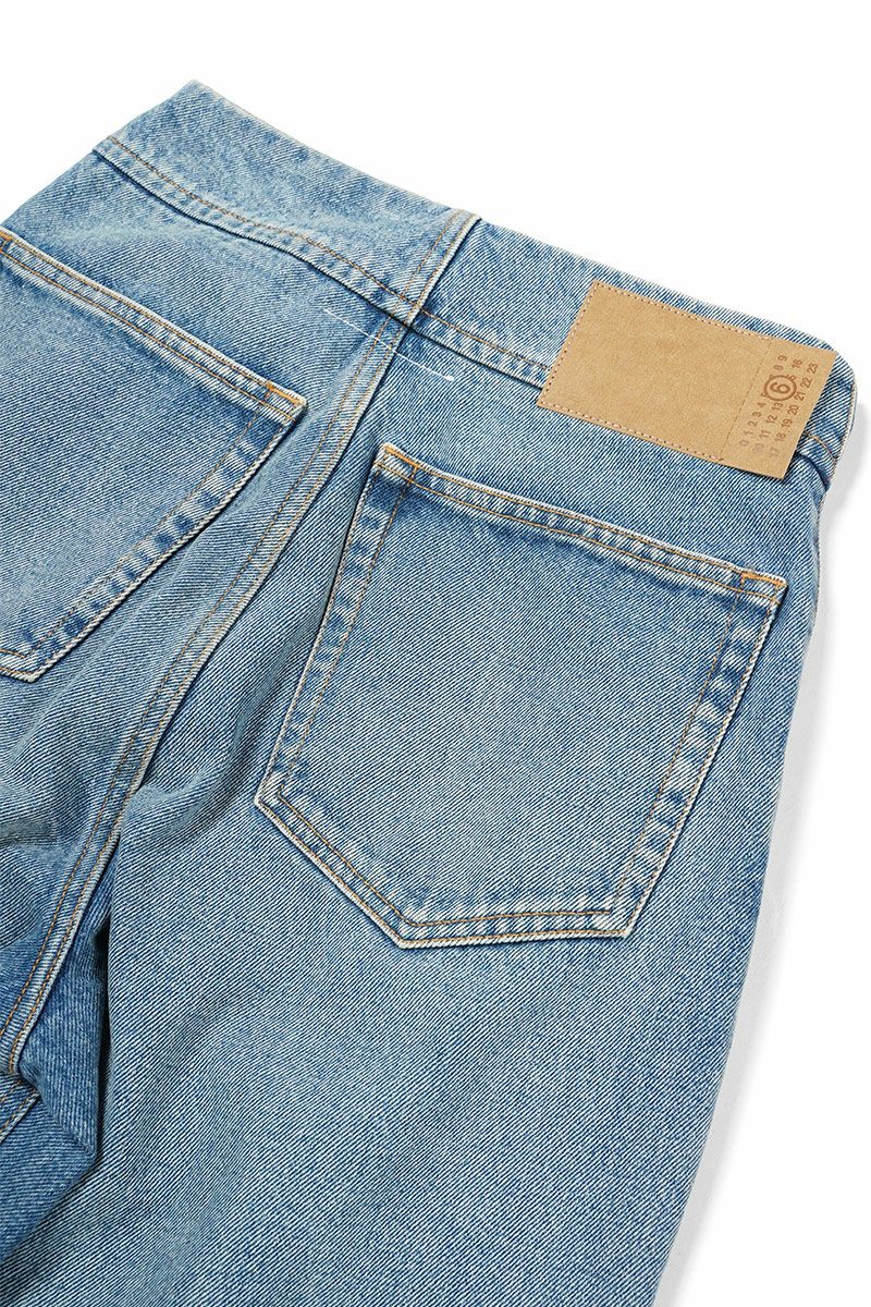 MM6 Maison Margiela(エムエムシックス)ルーズフィット デニムトラウザーズ S52LA0227S30589979 -17