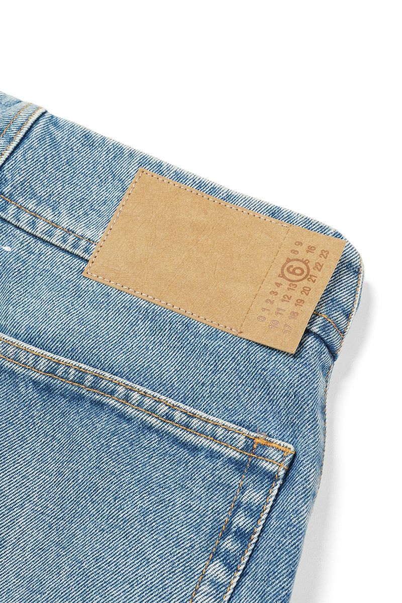 MM6 Maison Margiela(エムエムシックス)ルーズフィット デニムトラウザーズ S52LA0227S30589979 -18