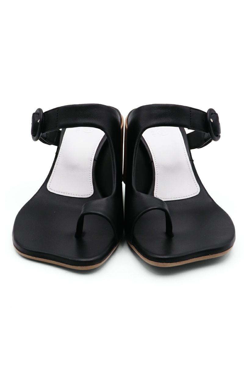 MM6 Maison Margiela(エムエムシックス)レザーミュール S59WP0182P2589 -1
