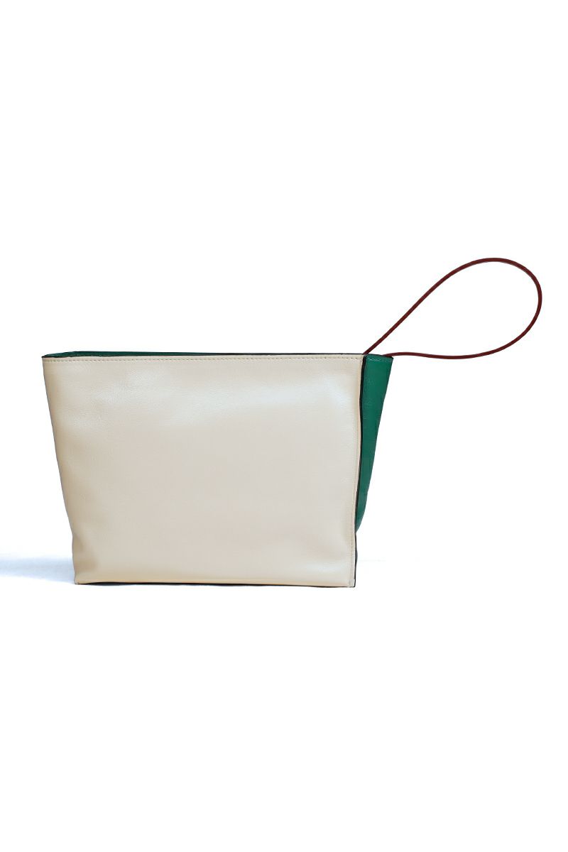 MARNI(マルニ)レザー製MUSEOソフトクラッチ PHMO0030U0P2644 -3