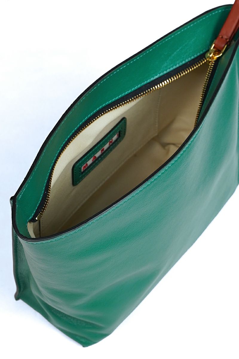 MARNI(マルニ)レザー製MUSEOソフトクラッチ PHMO0030U0P2644 -6