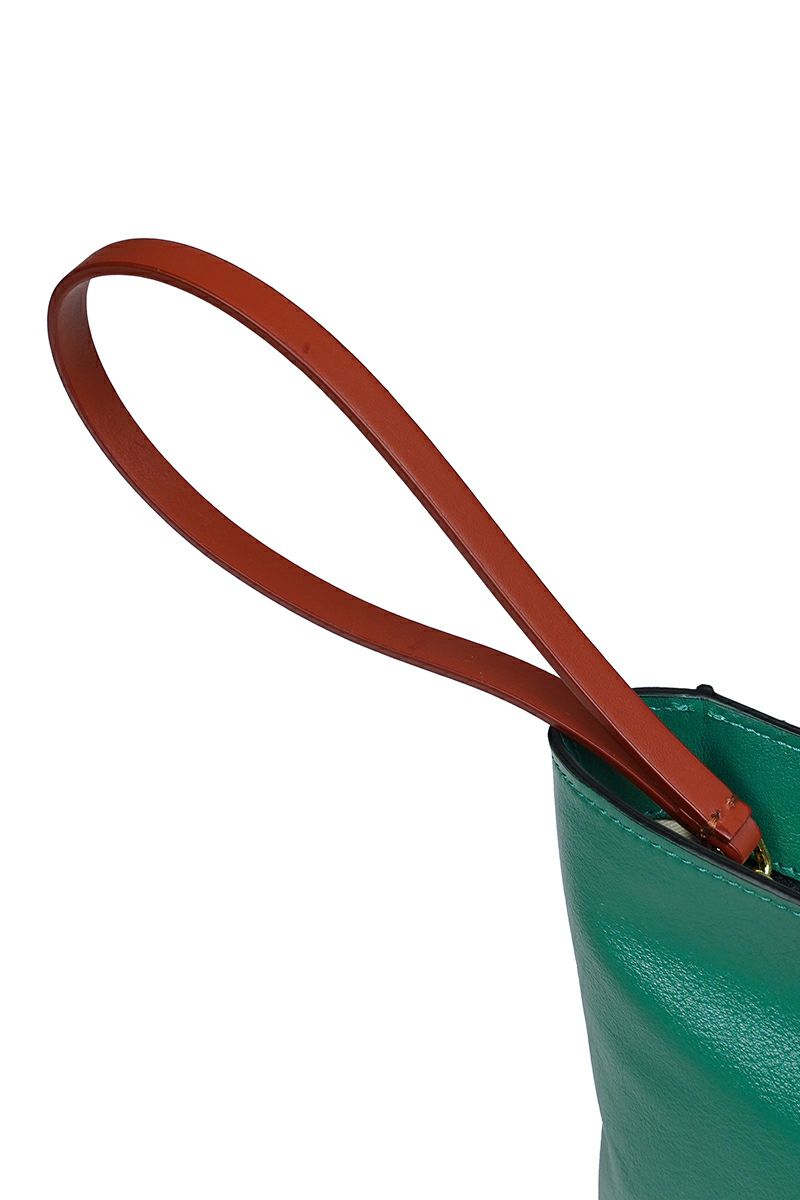 MARNI(マルニ)レザー製MUSEOソフトクラッチ PHMO0030U0P2644 -7