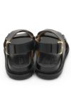 MARNI(マルニ)レザー製クリスクロスサンダル FBMS005201P3614 -3