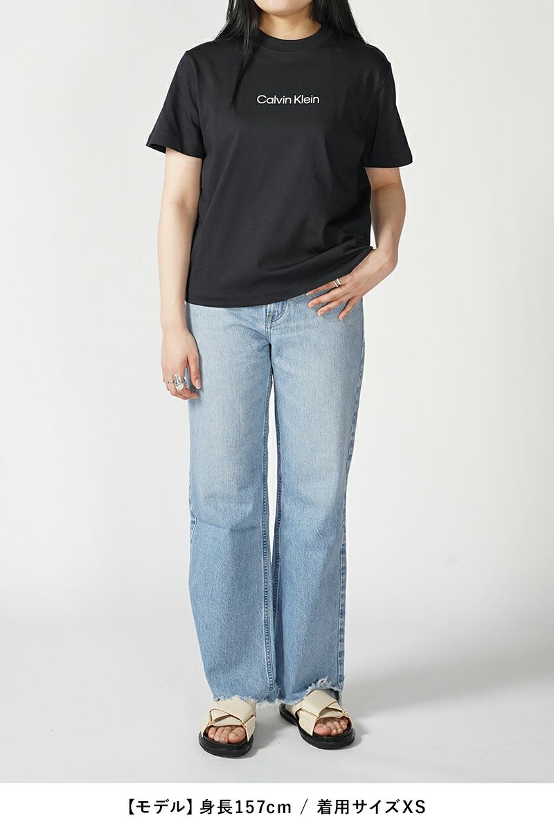 Calvin Klein(カルバン クライン)ロゴプリントボクシーTシャツ 40WH113 -15
