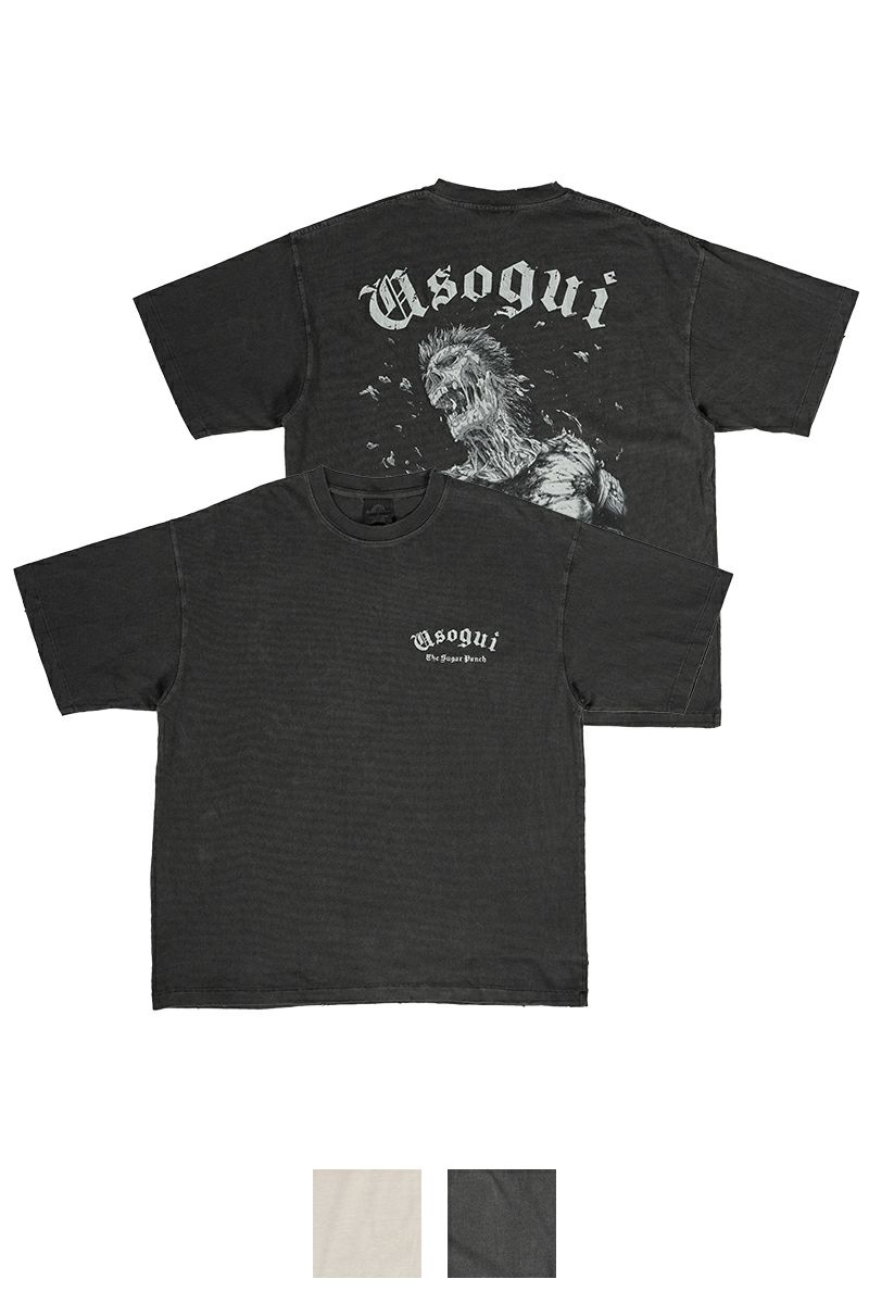 THE SUGAR PUNCH(シュガーパンチ)嘘喰い S/S T-Shirt 元零號立会人伽羅 半袖Tシャツ TUSM24SM007