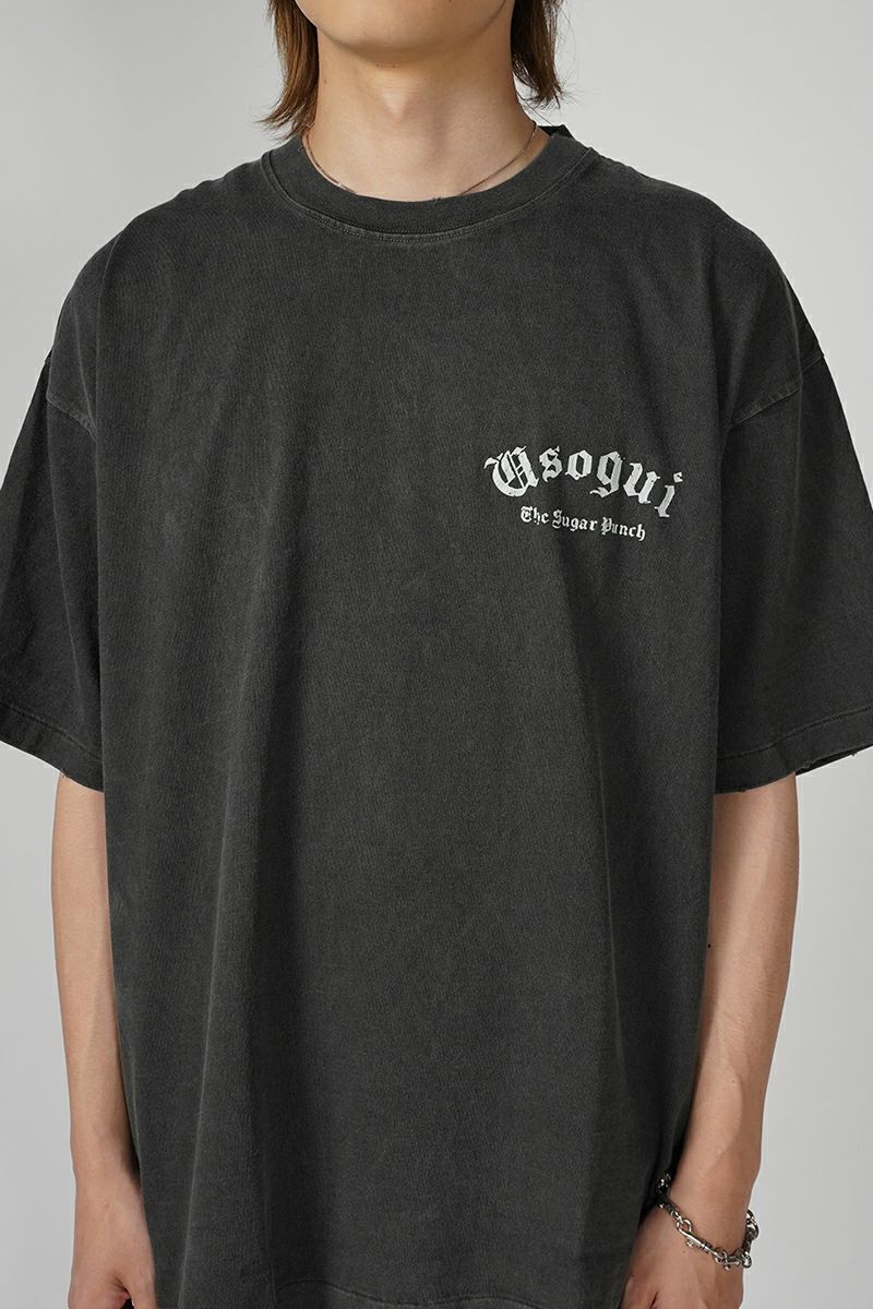 THE SUGAR PUNCH(シュガーパンチ)嘘喰い S/S T-Shirt 元零號立会人伽羅 半袖Tシャツ TUSM24SM007 -1