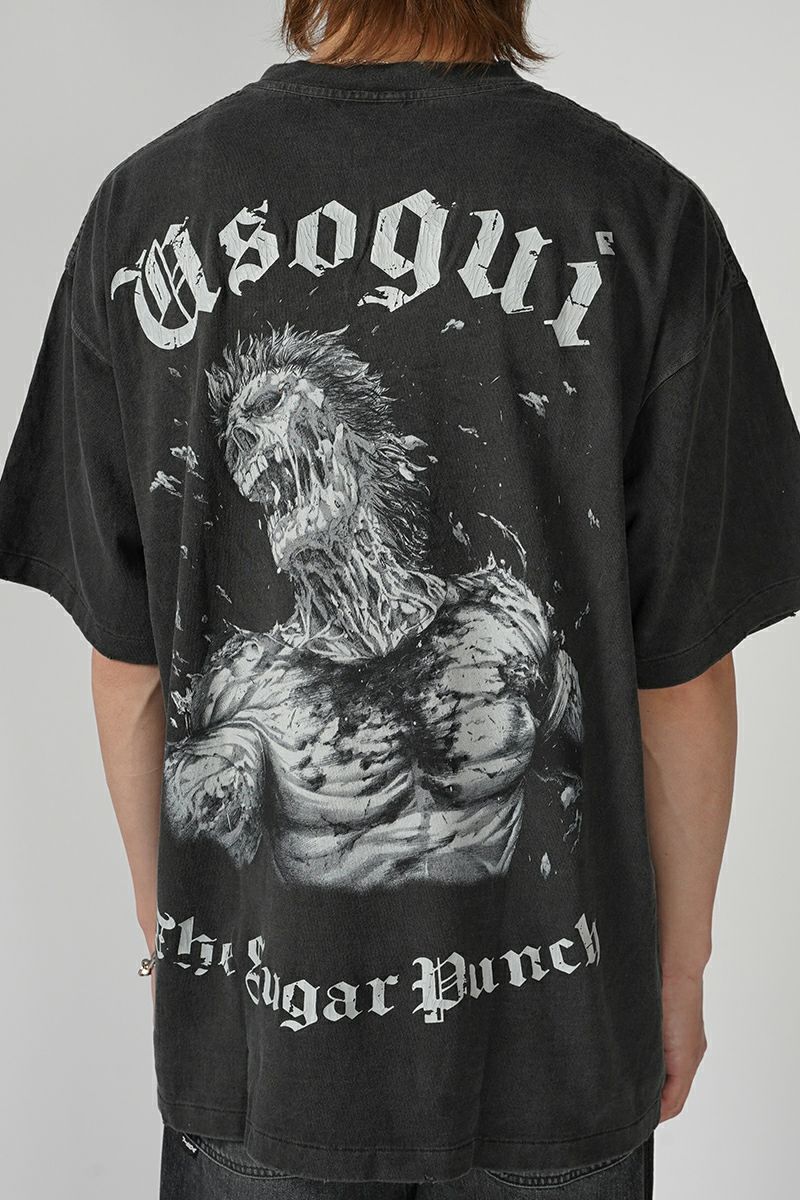 THE SUGAR PUNCH(シュガーパンチ)嘘喰い S/S T-Shirt 元零號立会人伽羅 半袖Tシャツ TUSM24SM007 -2