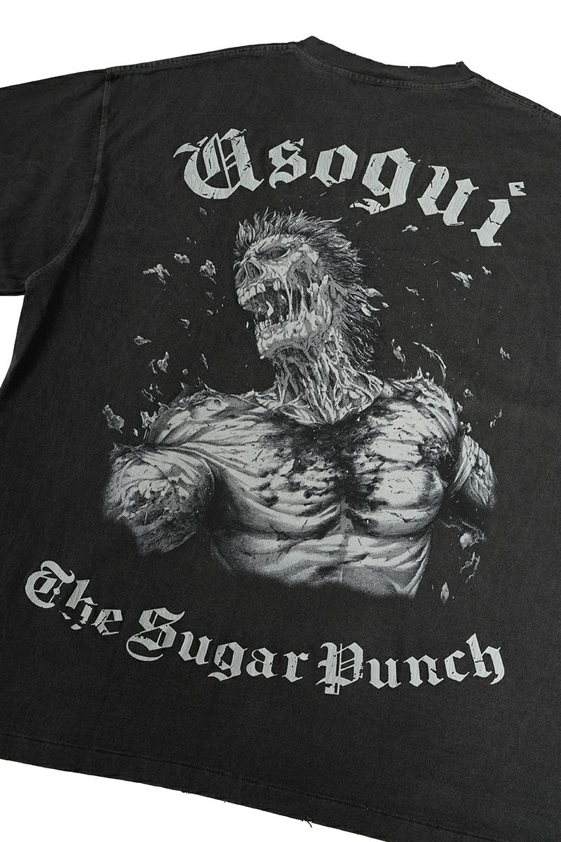 THE SUGAR PUNCH(シュガーパンチ)嘘喰い S/S T-Shirt 元零號立会人伽羅 半袖Tシャツ TUSM24SM007 -12