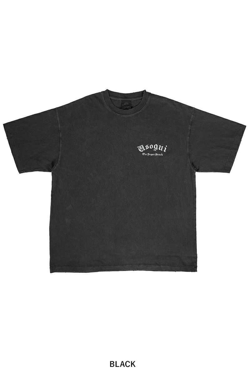 THE SUGAR PUNCH(シュガーパンチ)嘘喰い S/S T-Shirt 元零號立会人伽羅 半袖Tシャツ TUSM24SM007 -16