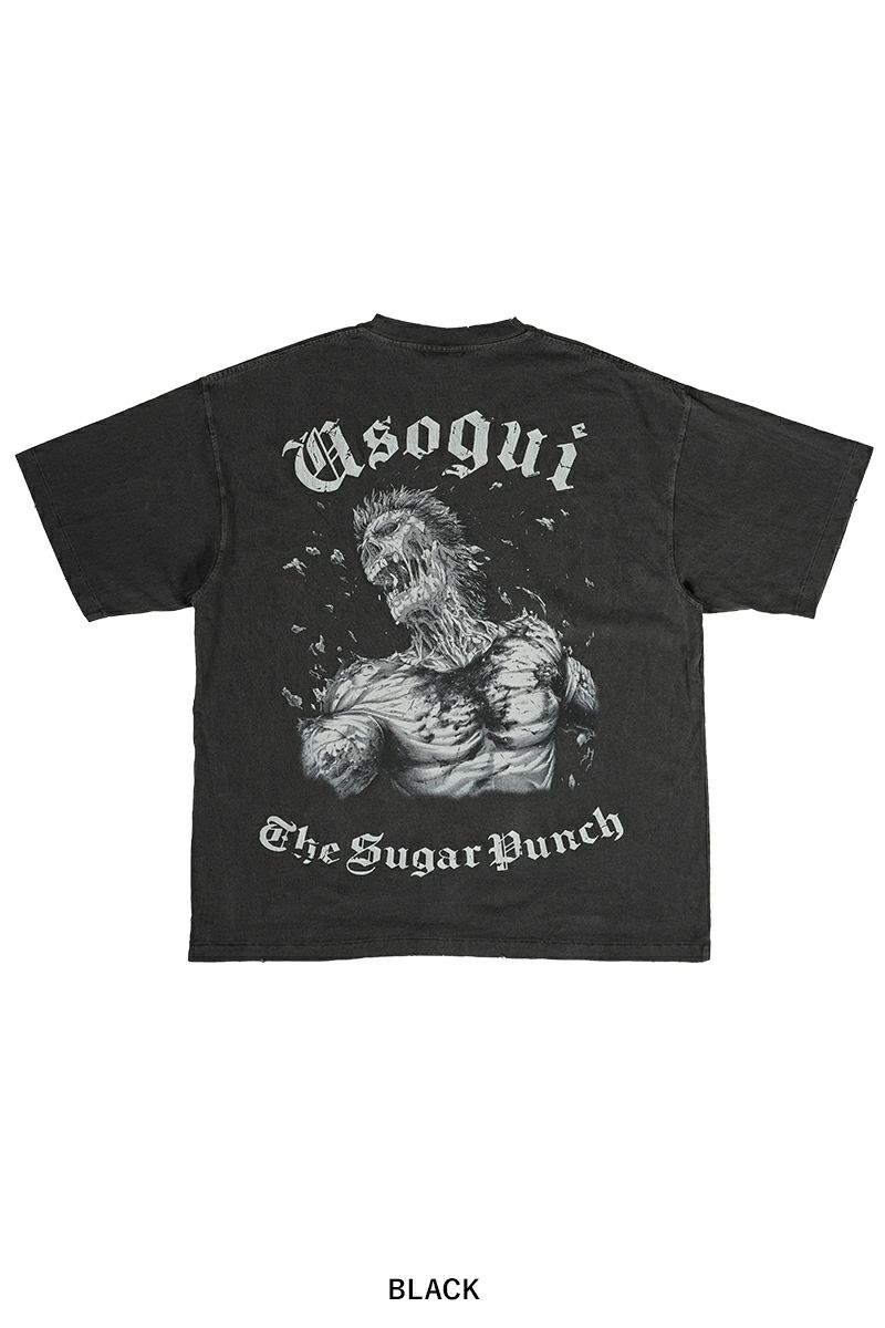 THE SUGAR PUNCH(シュガーパンチ)嘘喰い S/S T-Shirt 元零號立会人伽羅 半袖Tシャツ TUSM24SM007 -17